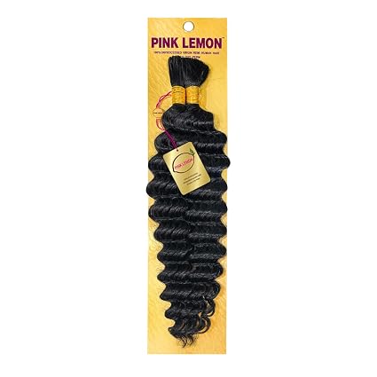 Pink Lemon deep bulk braiding hair